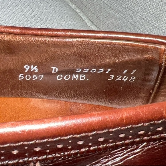 Allen Edmonds Brown “Bridgeton” Slip On Kiltie Tassel Loafer Size 9.5D - Picture 12 of 12